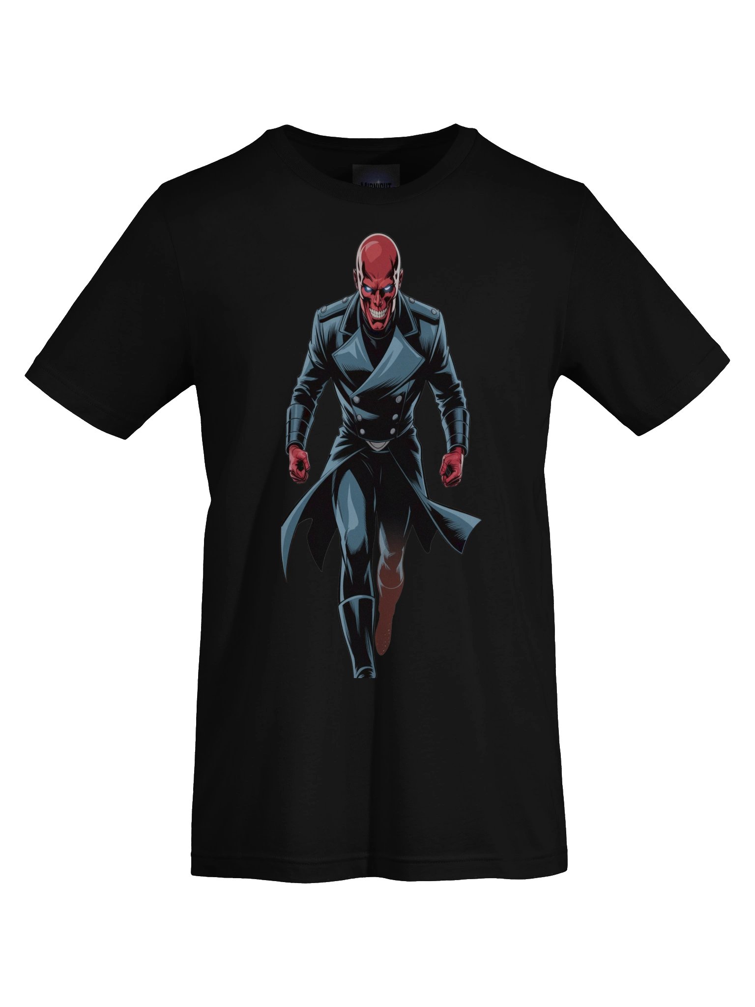 Scarlet Stride: Red Skull Supersoft Graphic T-Shirt product image (1)