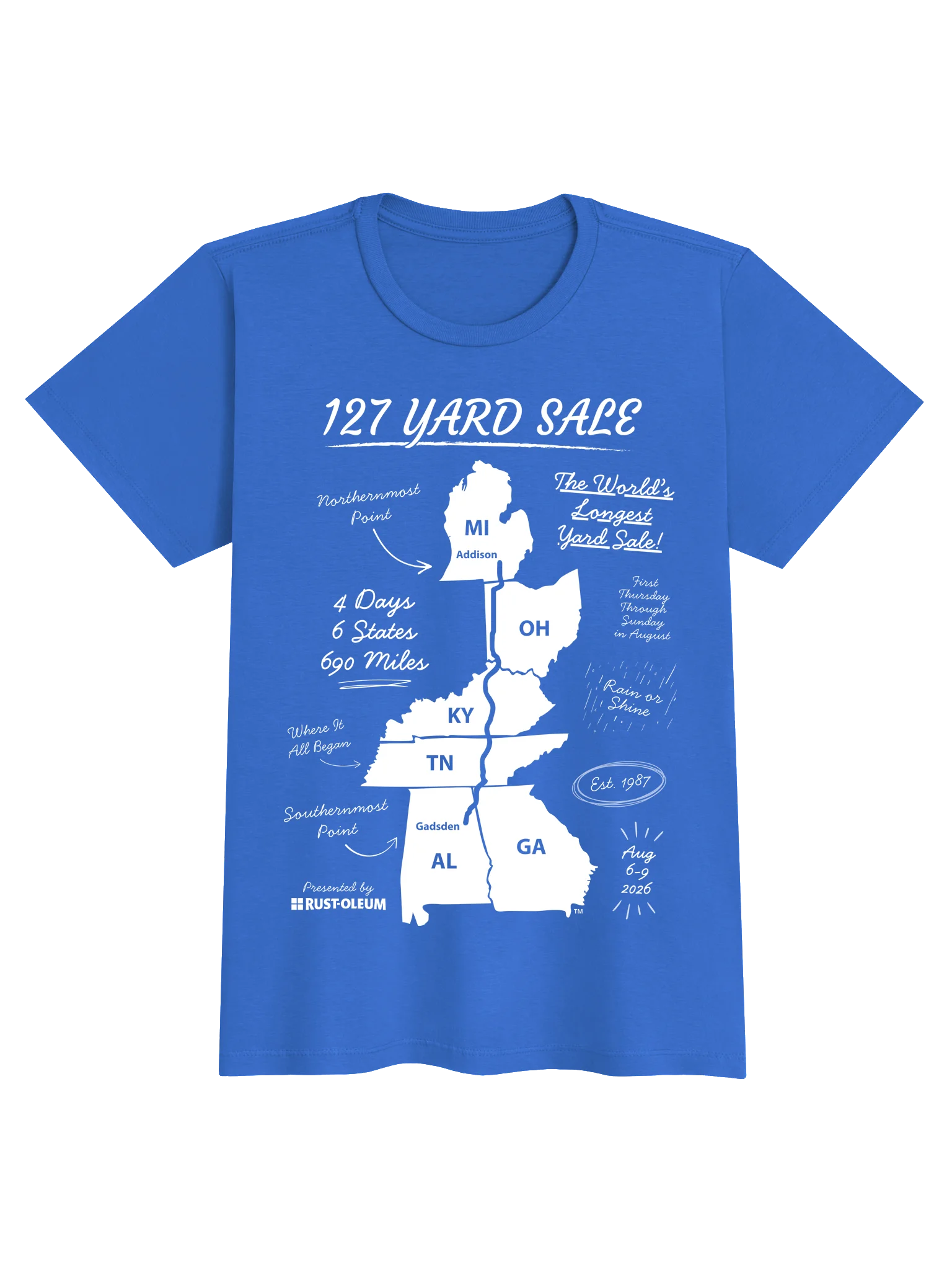 127 Yard Sale (2026) - Gildan Women's Basic Softstyle T-Shirt product image (1)