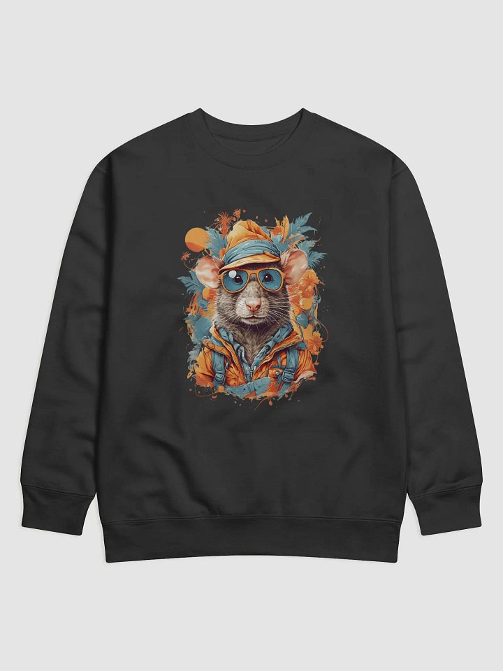 Whimsical Wanderer Rat Sweatshirt product image (2)