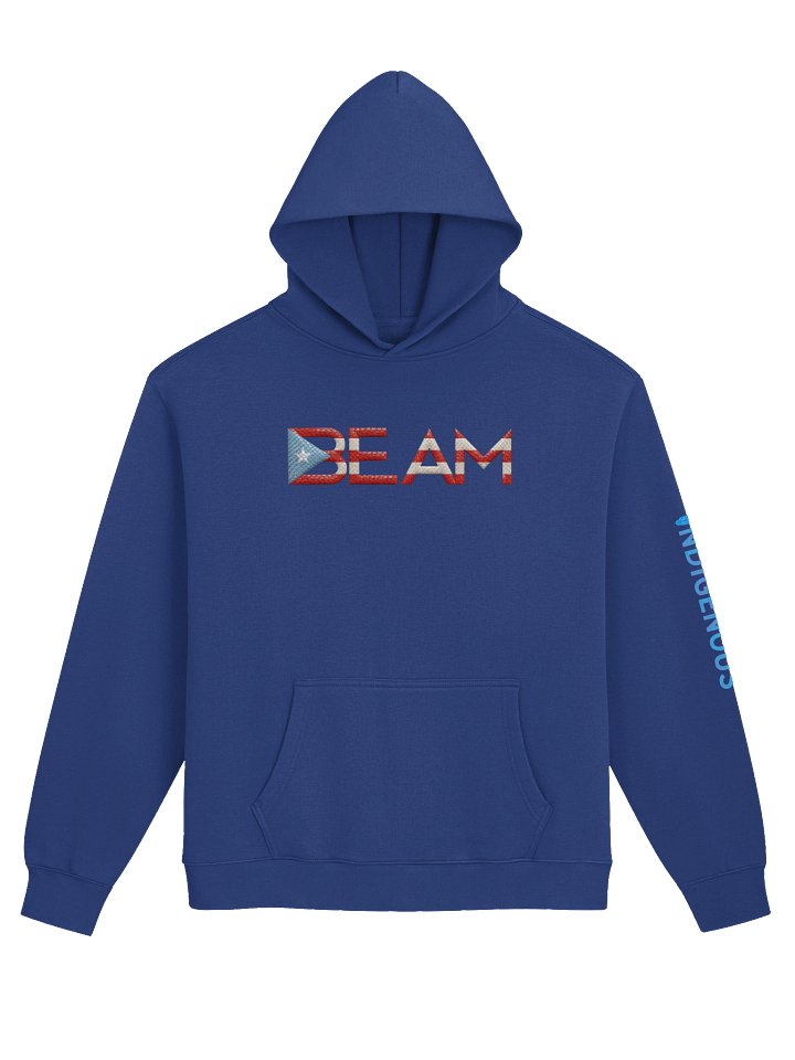 BEAM BLUE BORIQUA HOODIES product image (1)