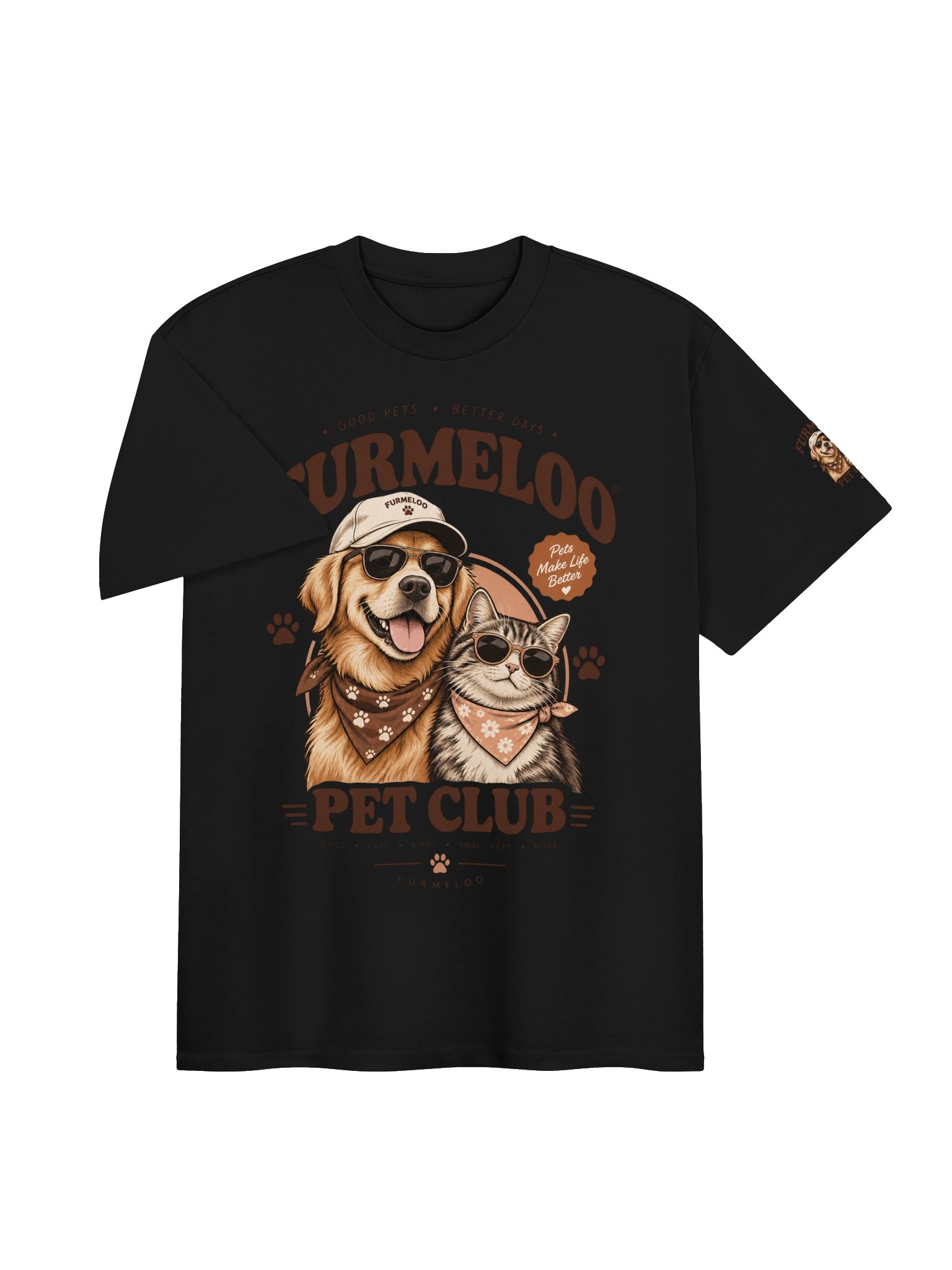 Dog & Cat Lover Vintage Design product image (7)