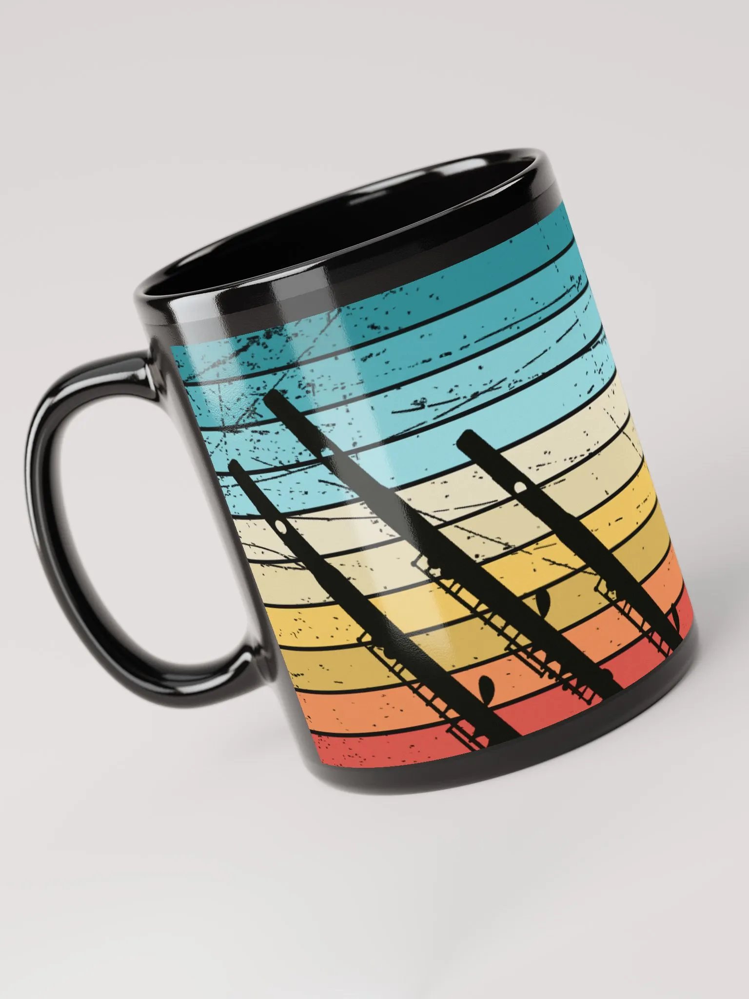 Retro Abstract Flute Mug - Piccolo product image (3)