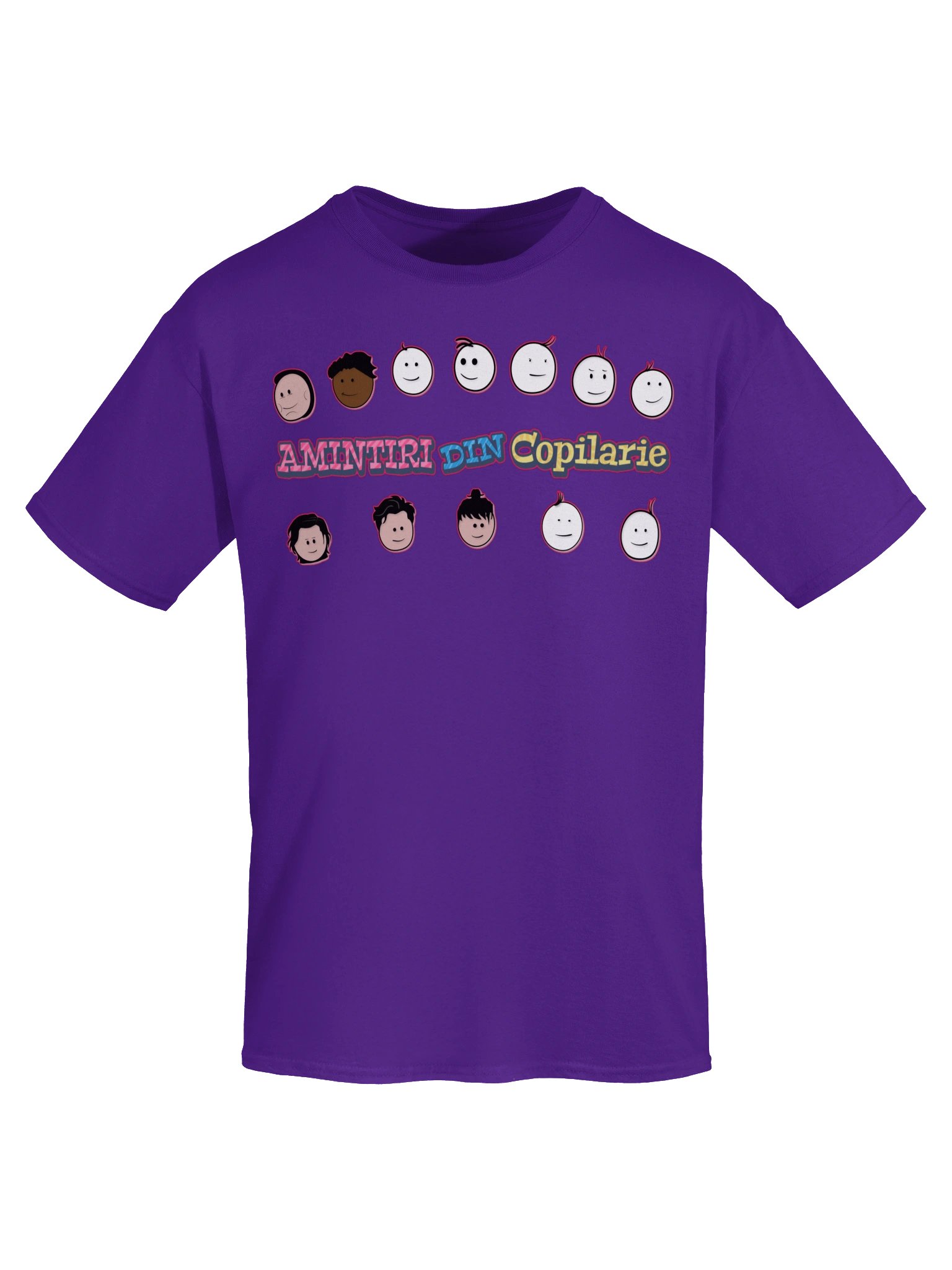 👕 Tricou Mov Damă „Amintiri Din Copilărie” – Personajele product image (5)