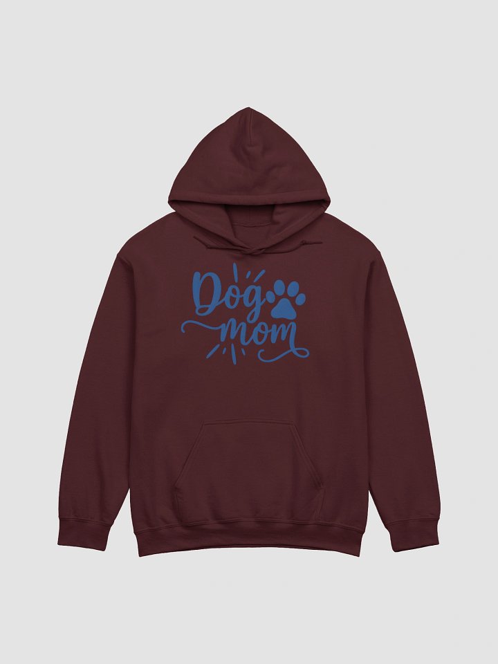 Dog Mom Hoodie with Paw Print | Handwritten Pet Lover Sweatshirt | Gift for Dog Moms product image (1)