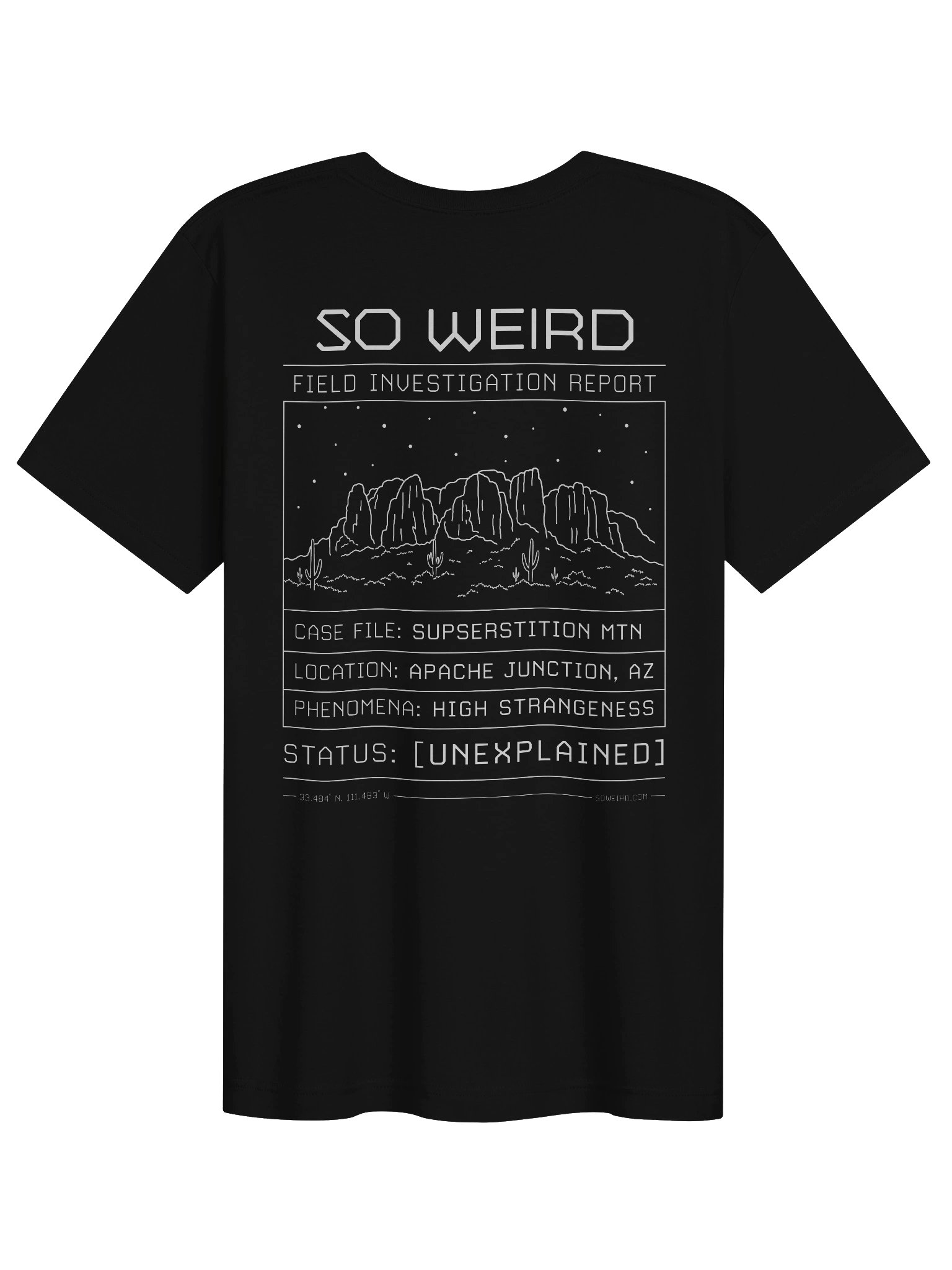 SUPERSTITION MTN INVESTIGATOR TEE product image (2)