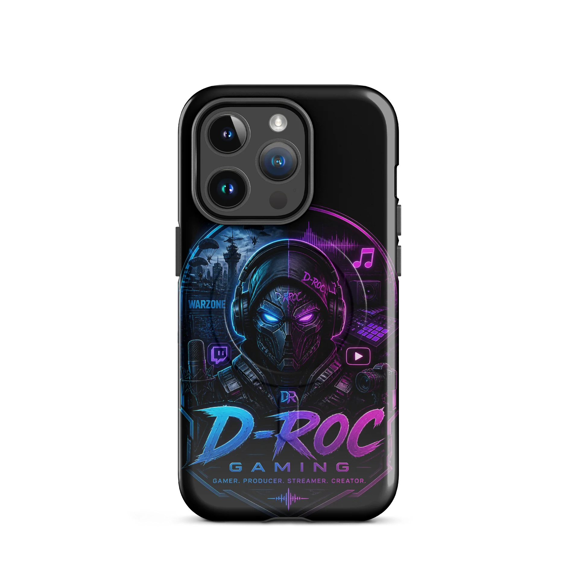 D-ROC Gaming Neon Streamer Tough Case product image (2)