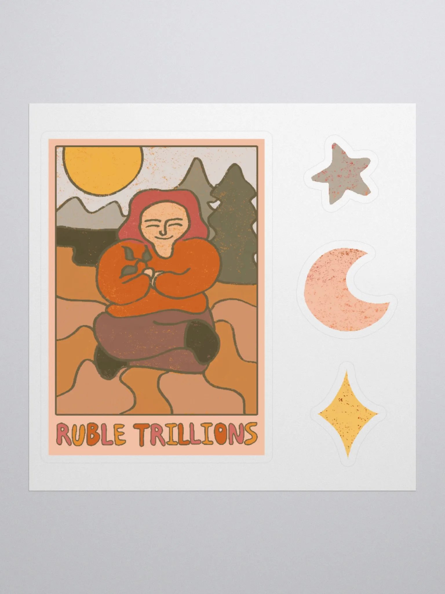 Nature Lover + Celestial Sticker Set product image (2)