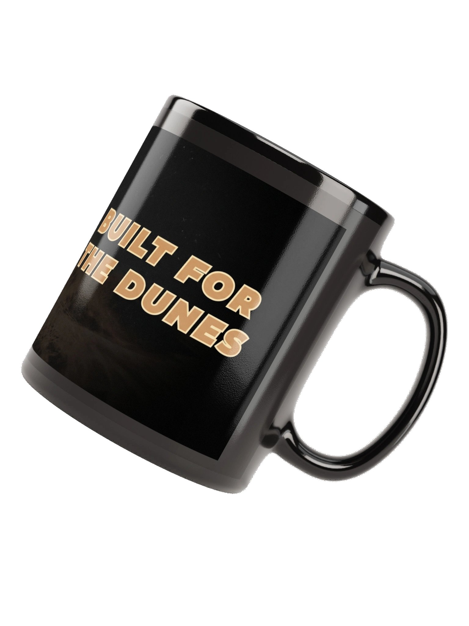 "Built For The Dunes" Black Ceramic Mug product image (12)