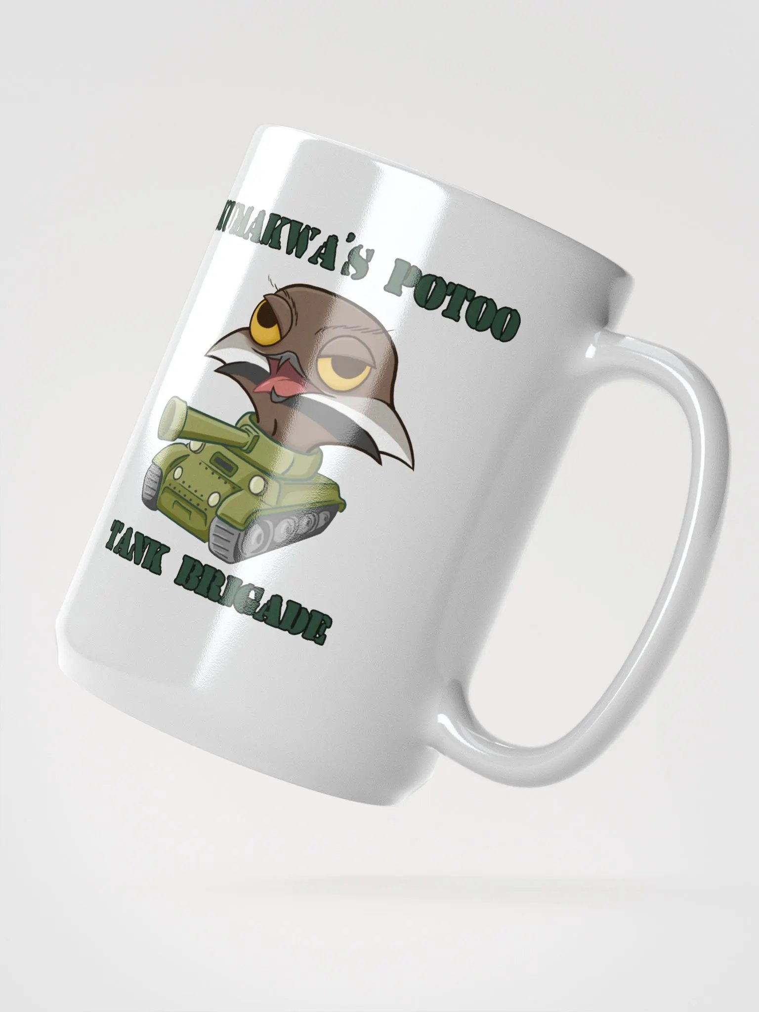 Potoo Tank Brigade Mug product image (2)