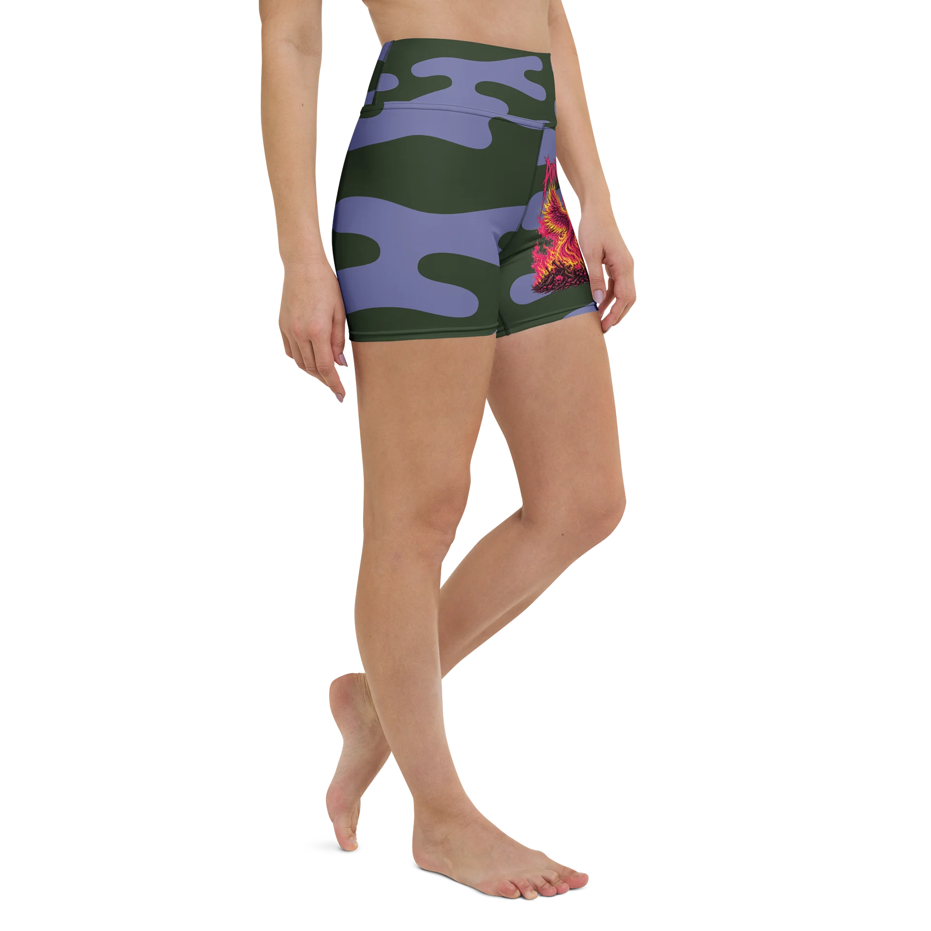 Portray the Broken Yoga Shorts product image (3)