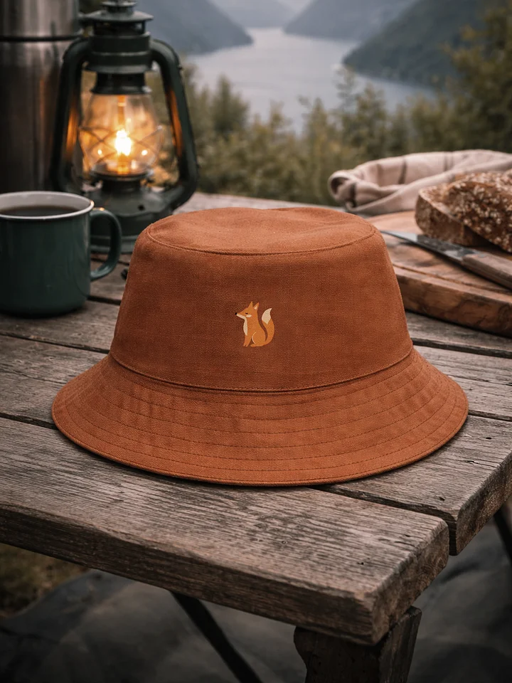 Forest Fox Wonderland Pattern Reversible Wonderland Bucket Hat product image (2)
