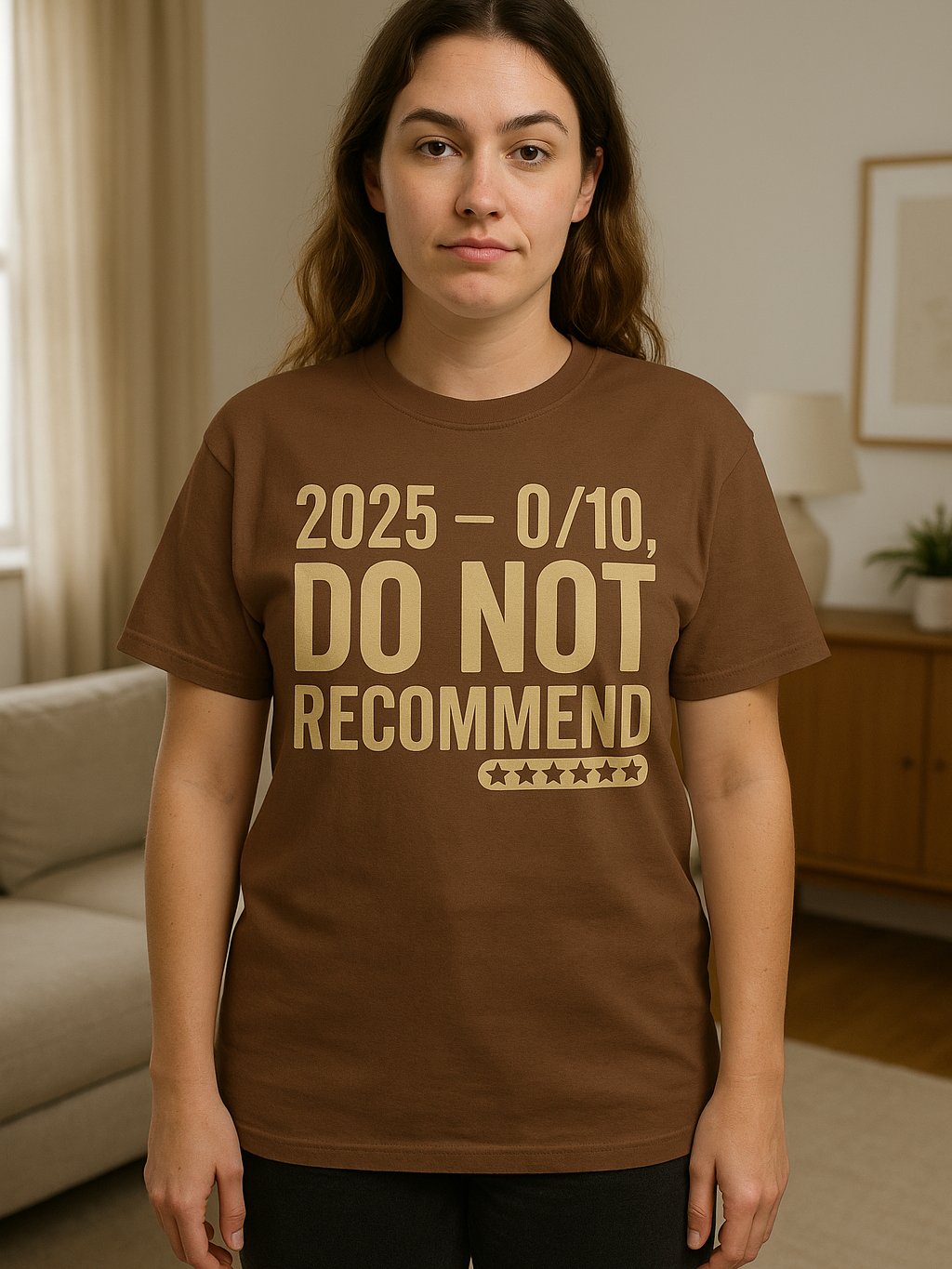 025 — 0/10, Do Not Recommend Tee product image (1)