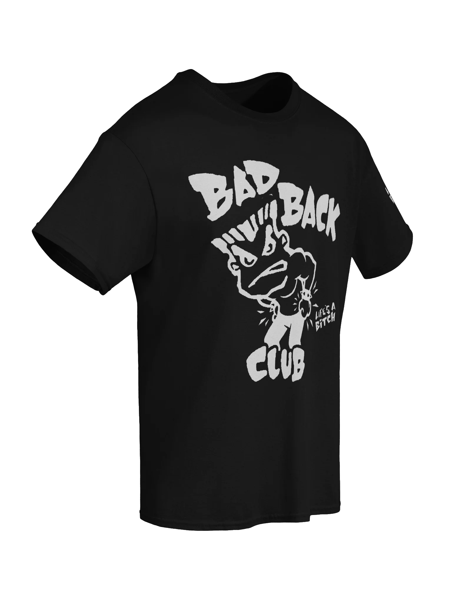 Bad Back Club - Black T Shirt product image (8)