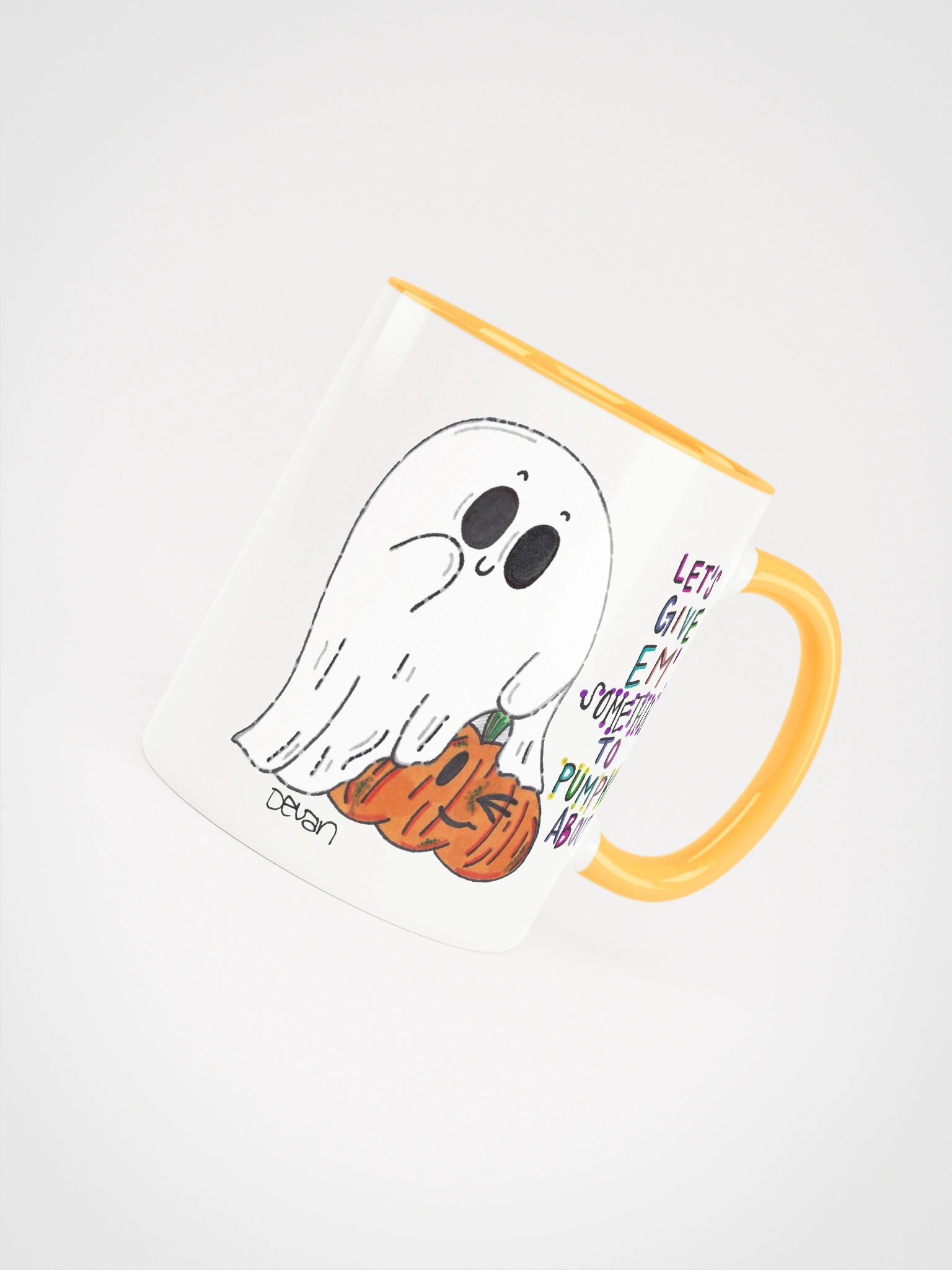 Ghost: Let's Give Em' Pumpkin Mug product image (4)