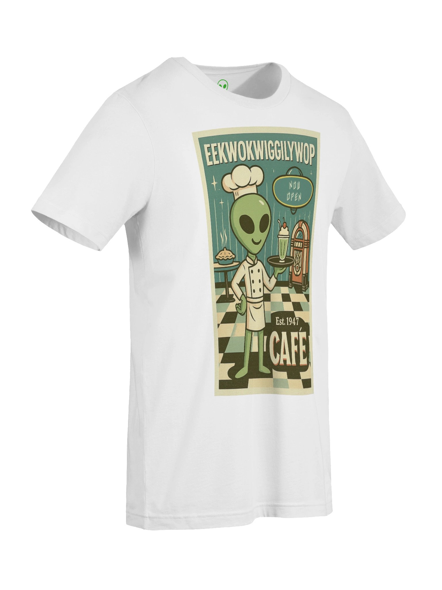 Route 66 Diner Roswell Aliens 1950's Retro Concert Tee Fit Unisex T-Shirt product image (105)