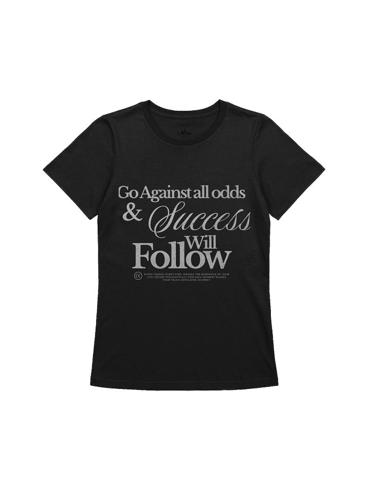 Women's Go Against all odds relaxed T-Shirt product image (2)