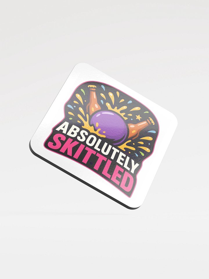 Absolutely Skittled Drinks Coaster product image (1)