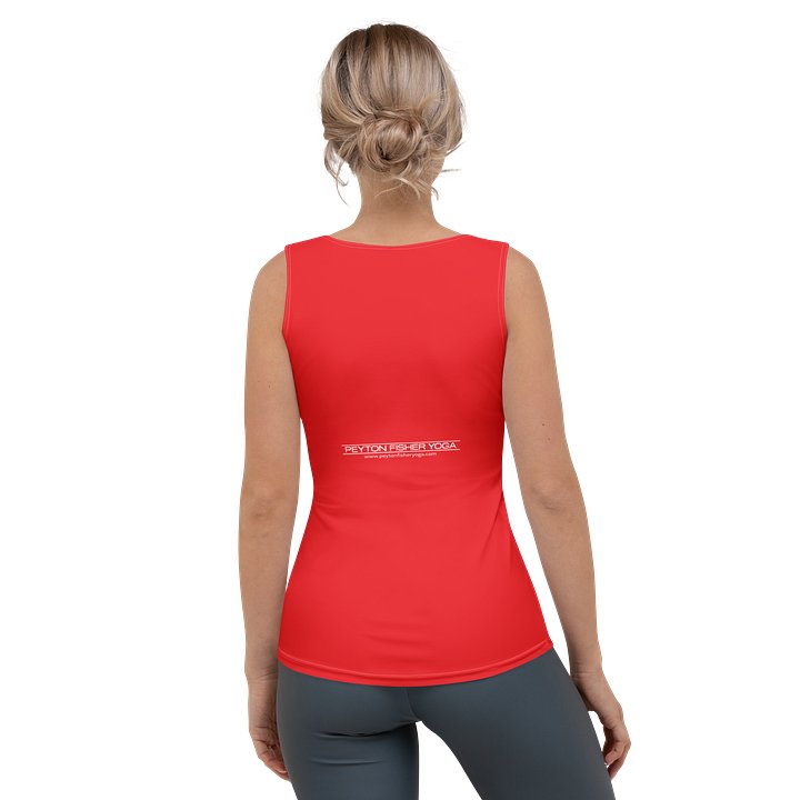 Clinical Racerback Performance Tank (Alizarin) product image (2)