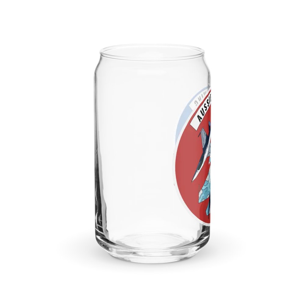 Aussie Air-Wing Wide logo Can-Shaped Glass product image (10)