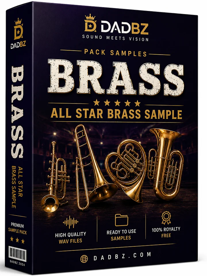 63-Piece Brass Sample Pack – Professional, Studio-Grade Brass product image (1)