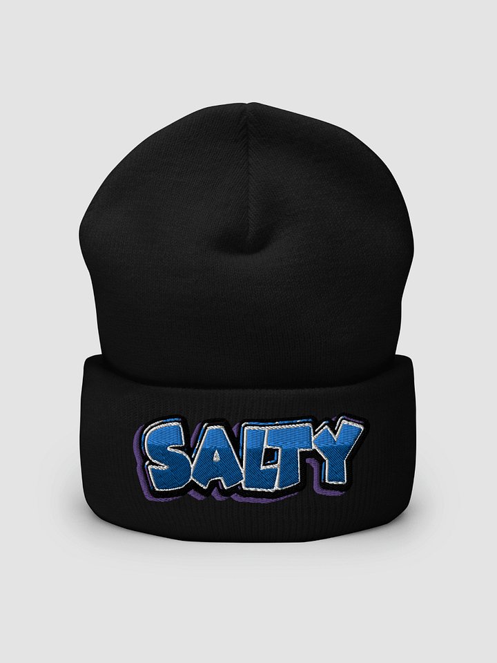 [Saltydemon86] Embroidered Cuffed Beanie Yupoong 1501KC product image (1)