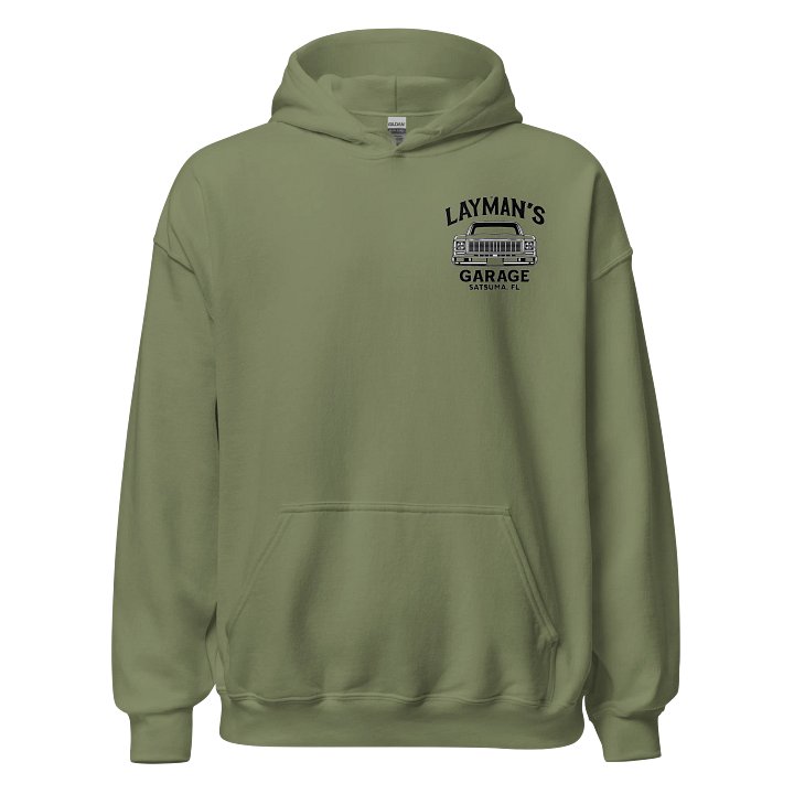 Garage hoodie product image (1)