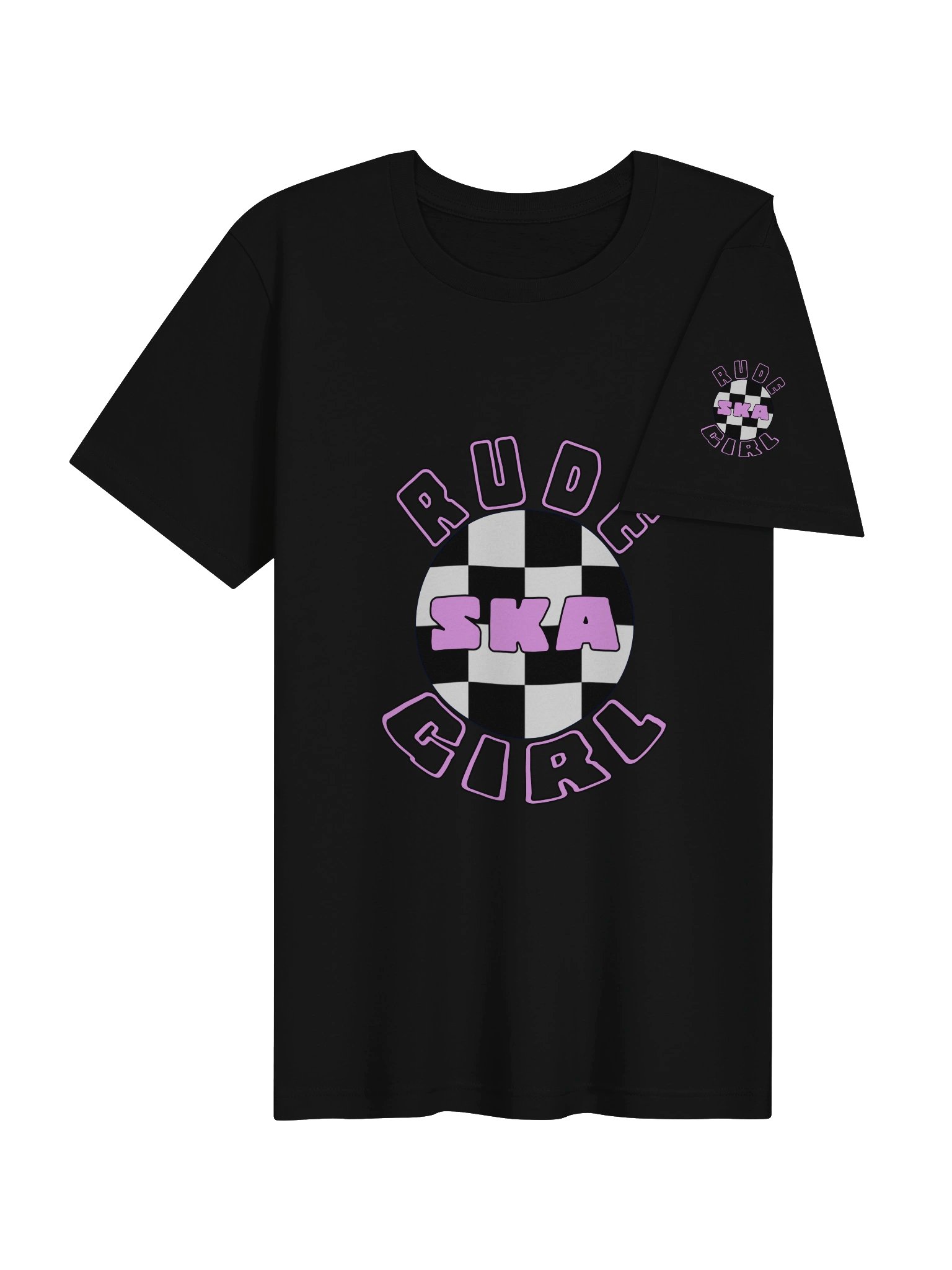 Rude Girl Ska 2 Tone Checkerboard Tee product image (4)