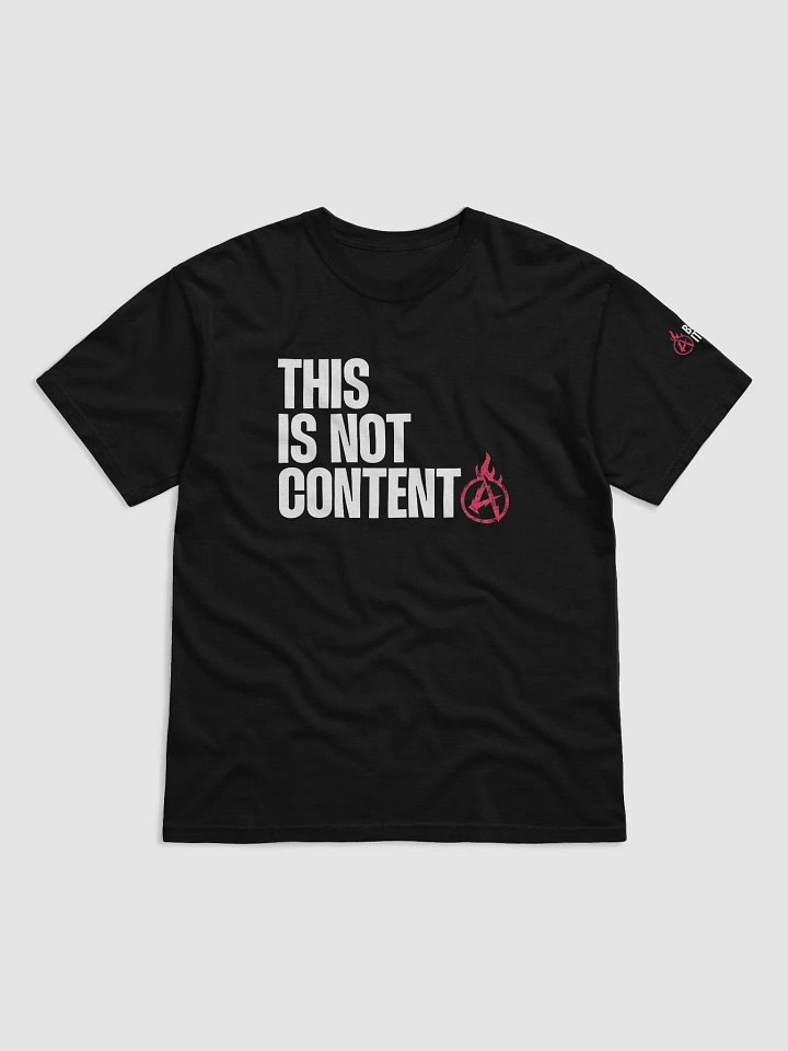 This Is Not Content Tee // 002 Uniform product image (1)