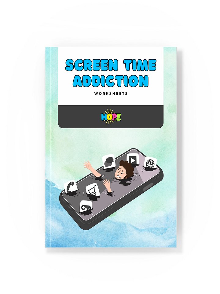 Screen Time Reset: Worksheets to Reclaim Your Time & Balance product image (1)