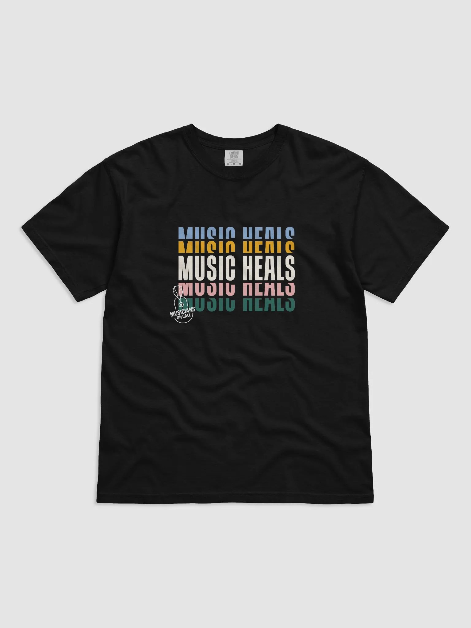 Music Heals Repeating Tee product image (1)