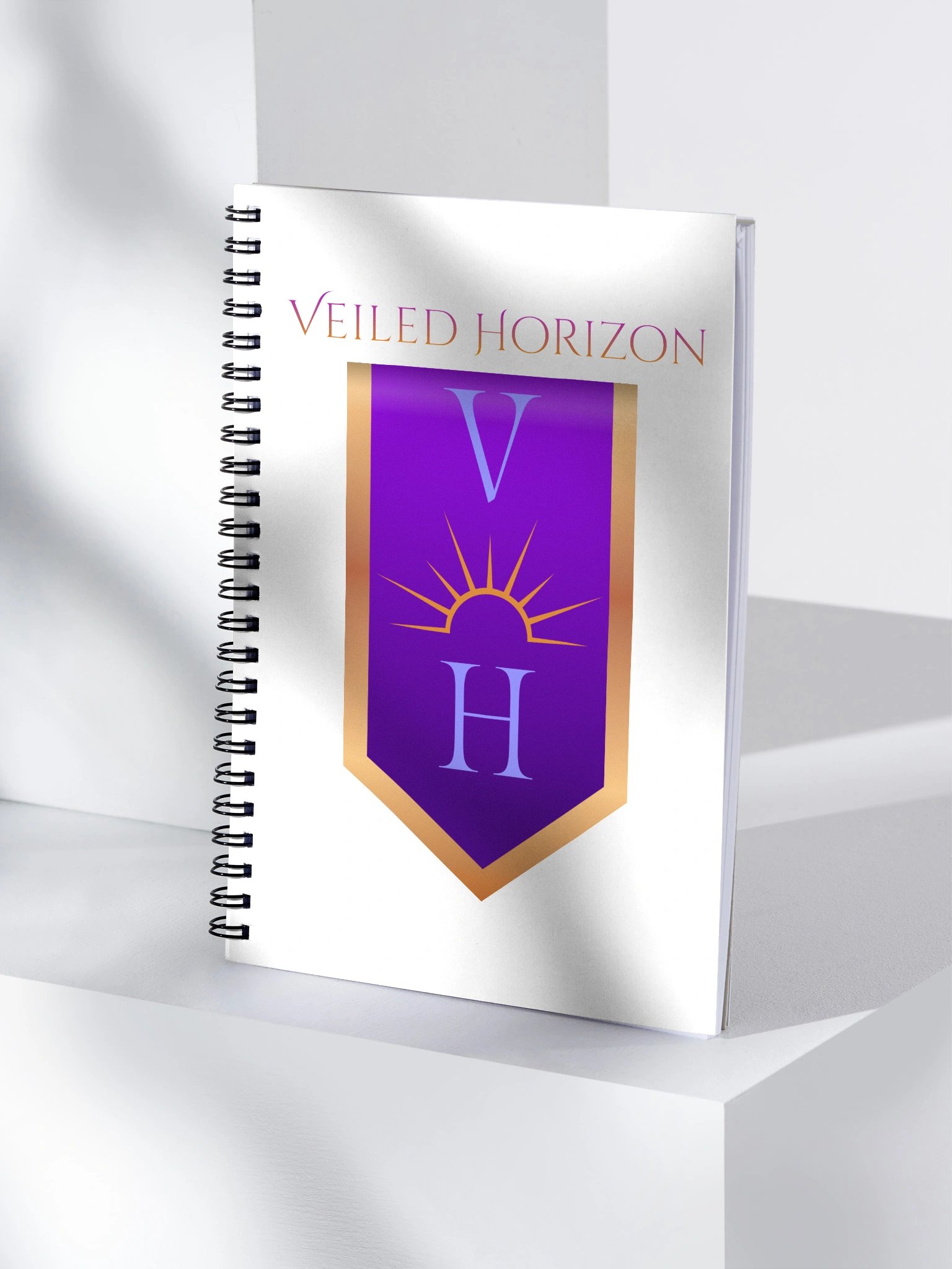 Veiled Horizon Spiral Notebook product image (4)