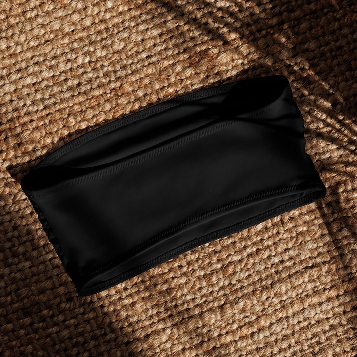 SINNER All-Over Bandeau Bikini Top product image (1)