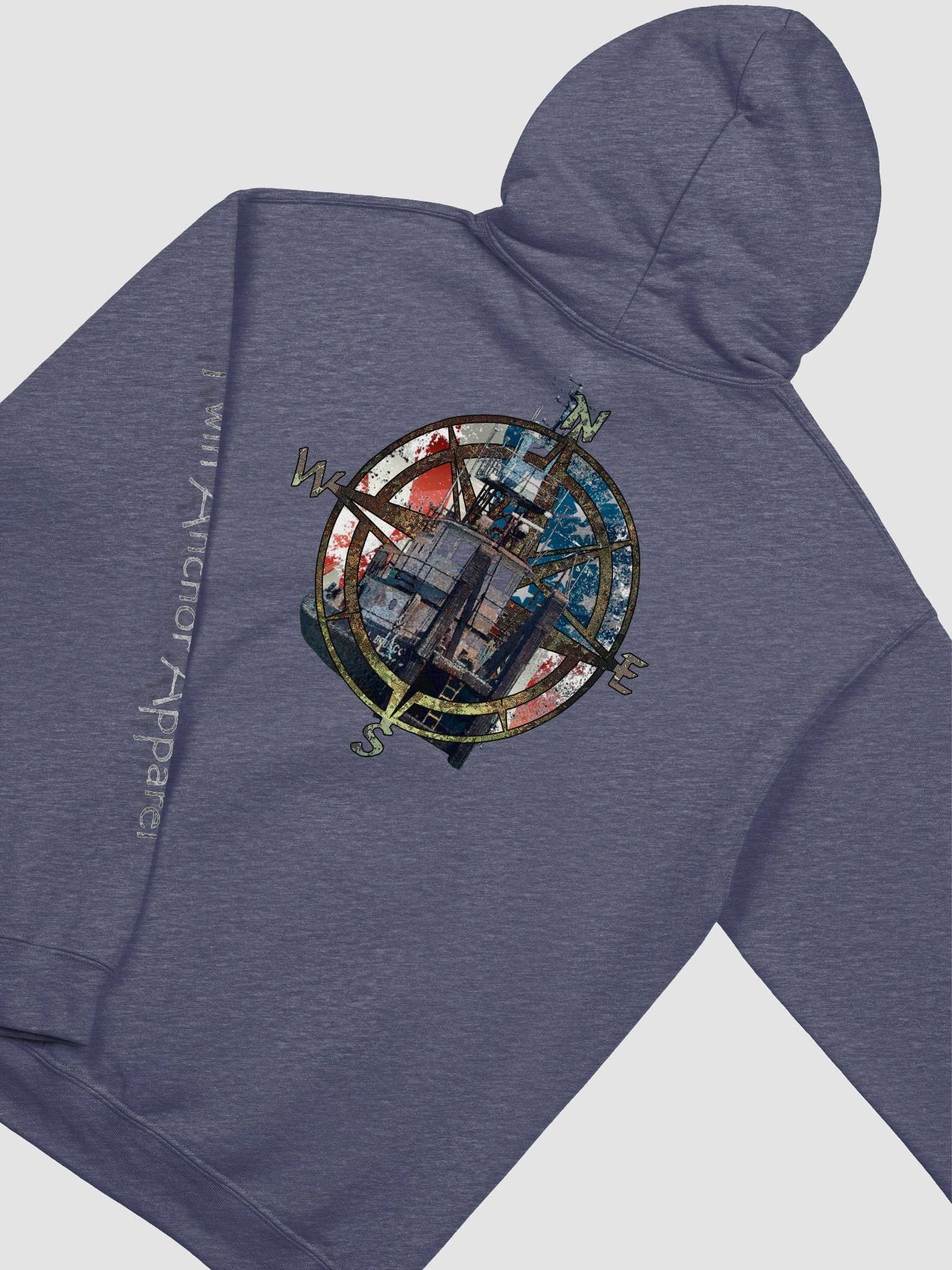 AF - Compass Rose & Tug Terri L. Brusco| Twin Anchor Apparel AB Watch Line product image (1)