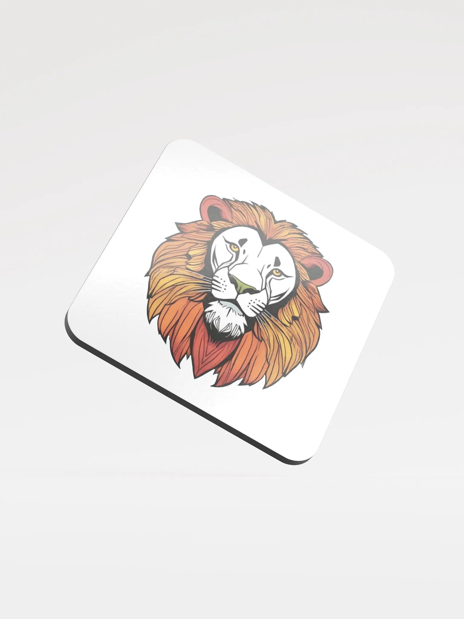 Majestic Mane Cork Coaster product image (1)