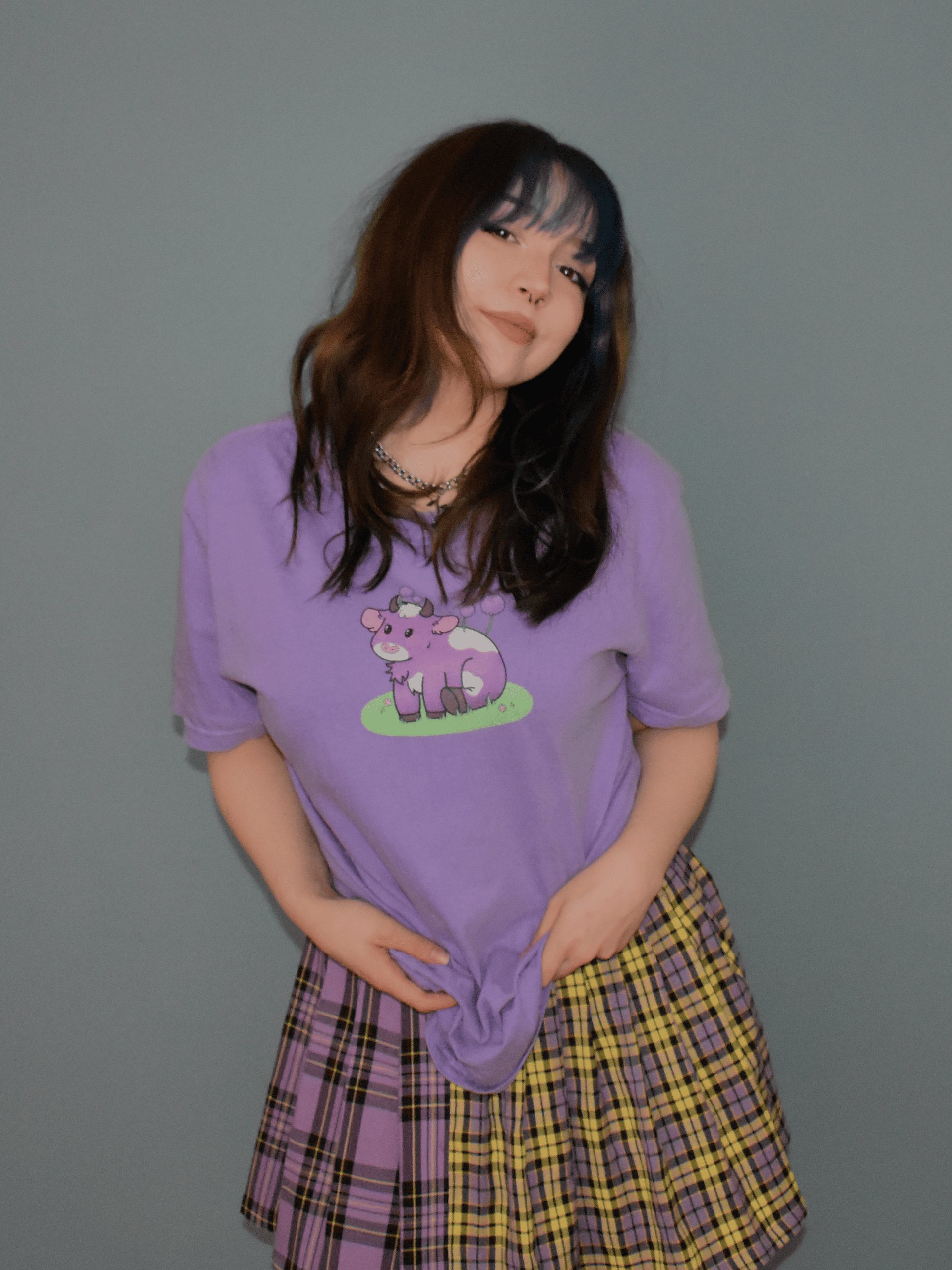 Allium Cow T-shirt product image (1)