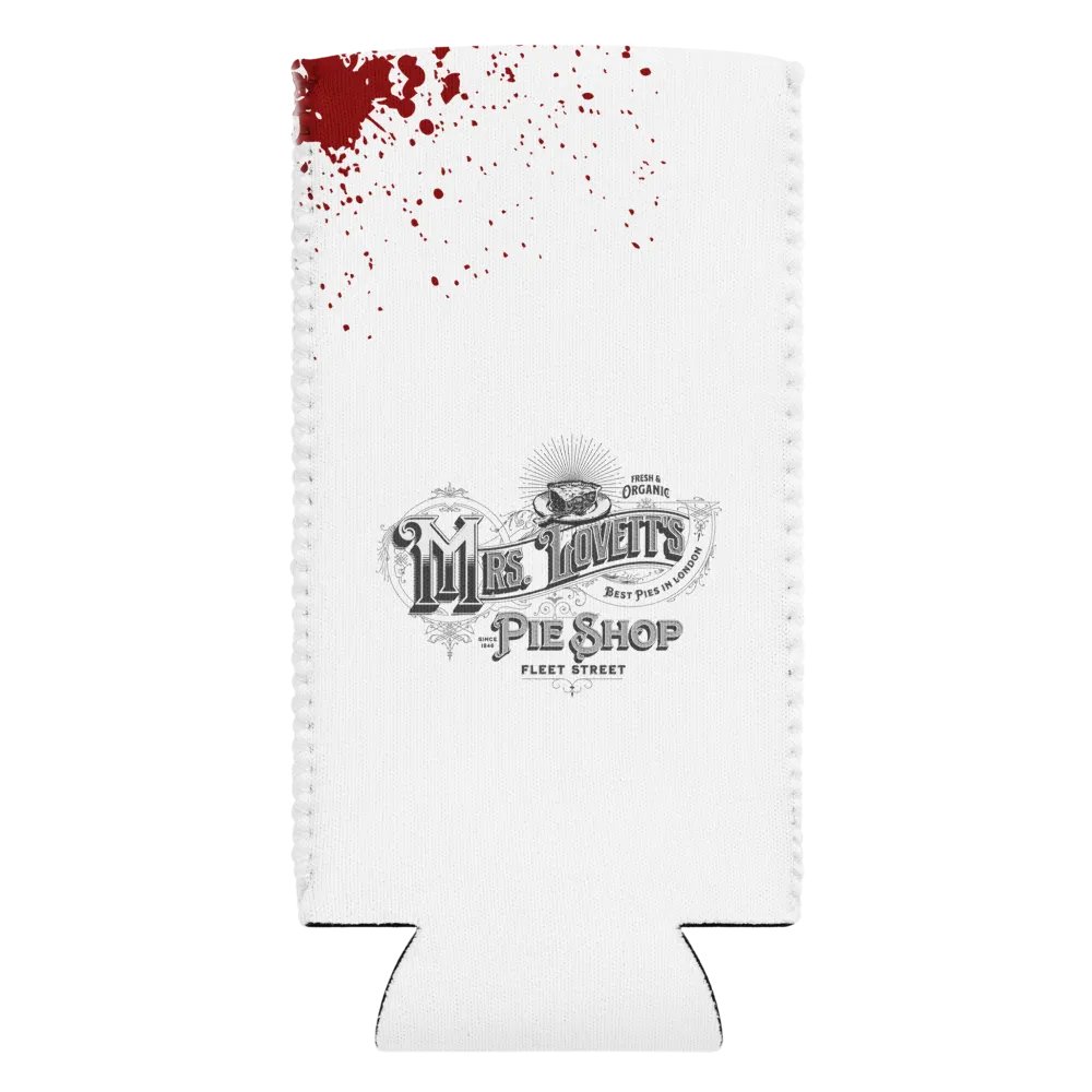 Mrs. Lovett’s Pie Shop Can Cooler – “Worst Pies in London” Coozie for Sweeney Todd Fans product image (2)