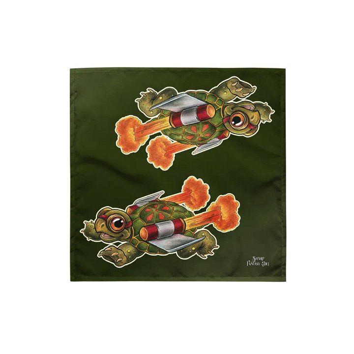 Jetpack Tortoise - SFA All-Over Bandana product image (1)