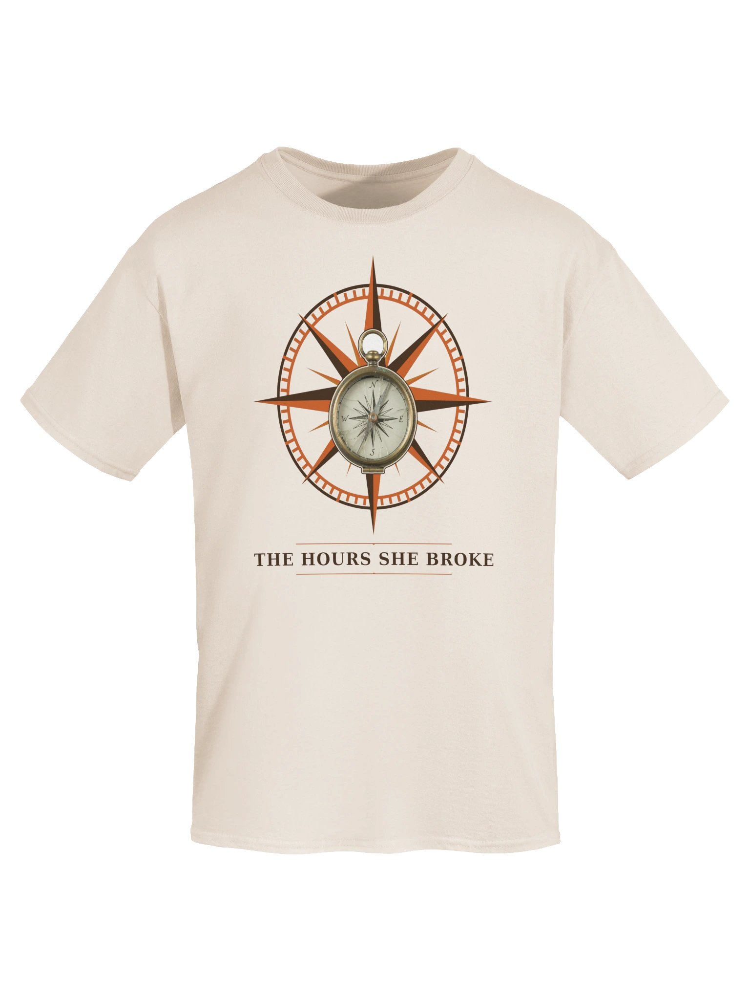 The Hours She Broke — Tee (Natural / Gold) product image (9)