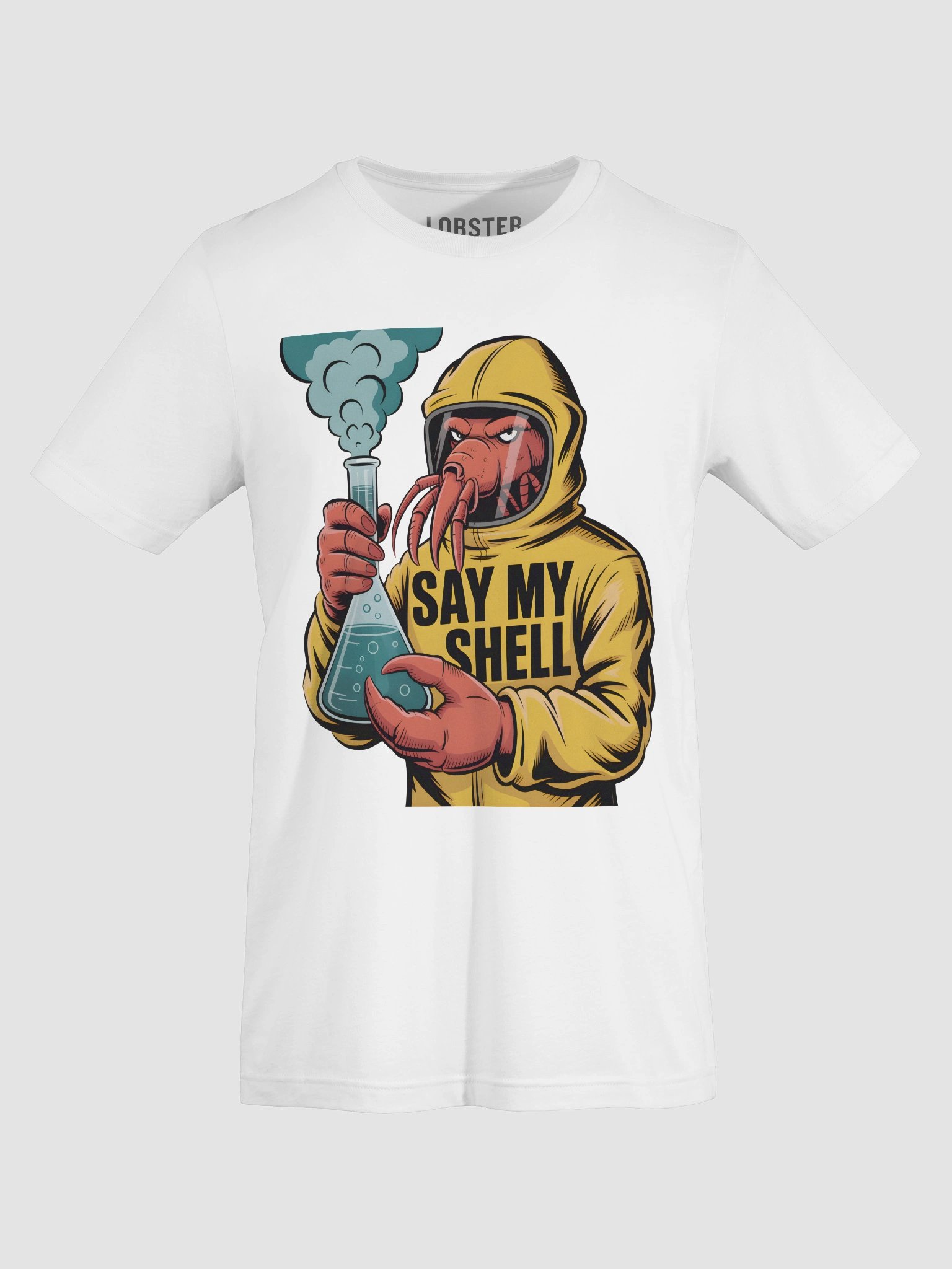 Say My Shell T-Shirt | Funny Science Lobster Graphic Tee product image (9)
