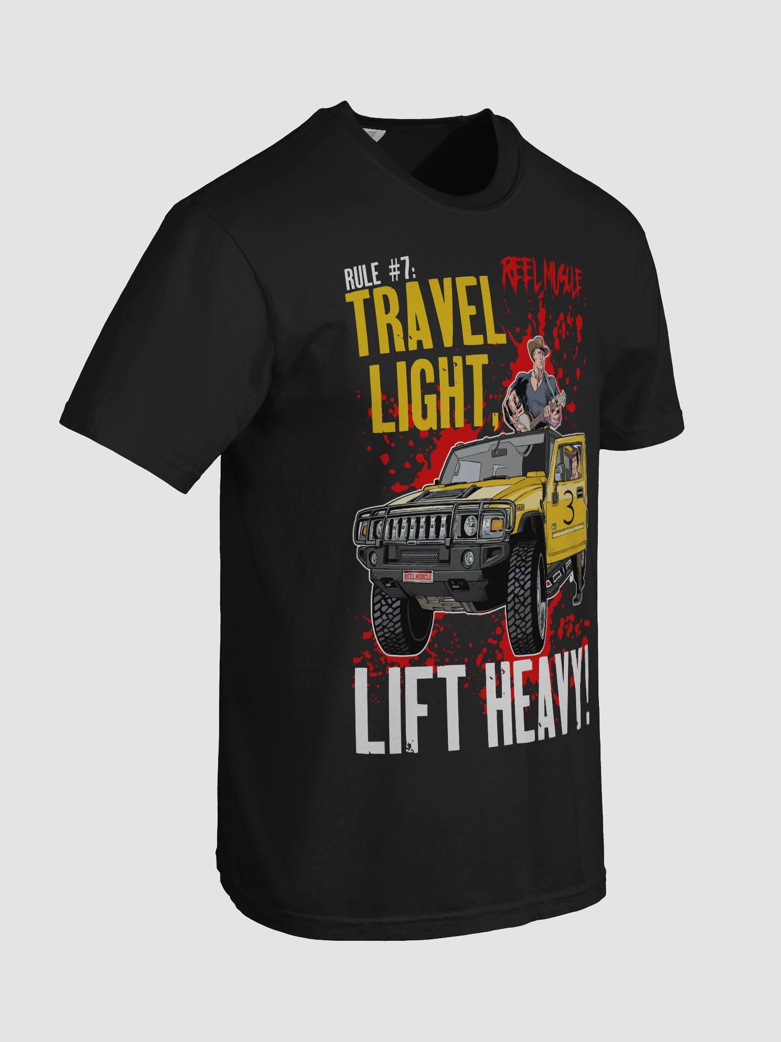 Travel Light, Lift HEAVY! (Oversized) product image (4)