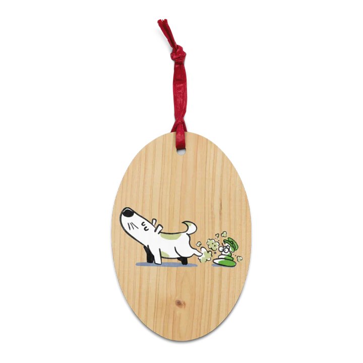 Just a Pup Poop | Wooden Ornaments product image (1)