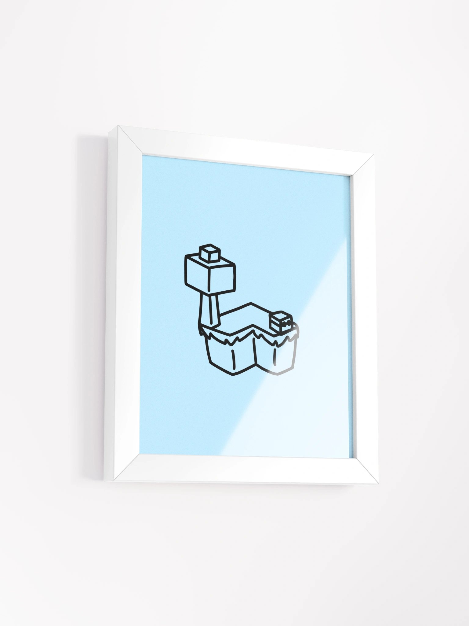 Skyblock Doodle Island Art product image (1)