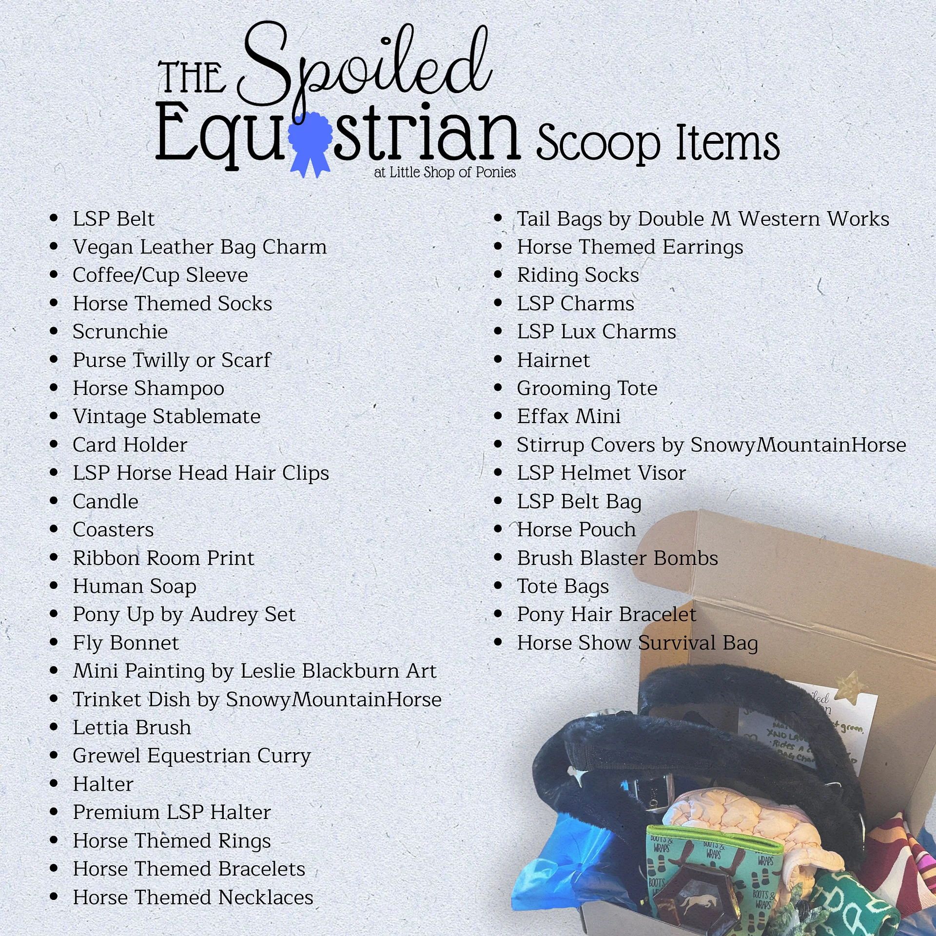 The Spoiled Equestrian Scoops 8 Mystery Pulls product image (6)