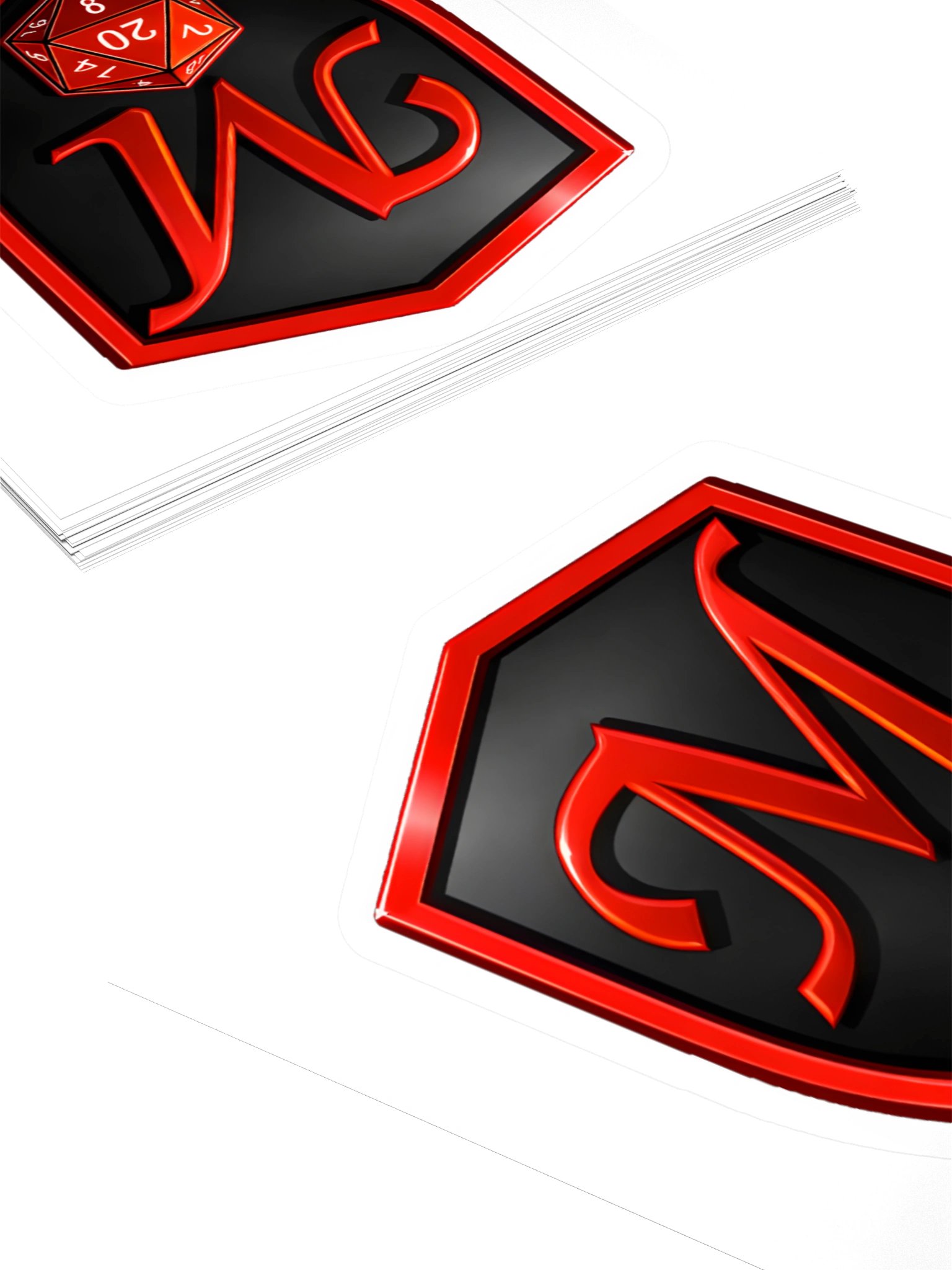 MooreDnD Shield Logo Kiss-Cut Sticker product image (11)