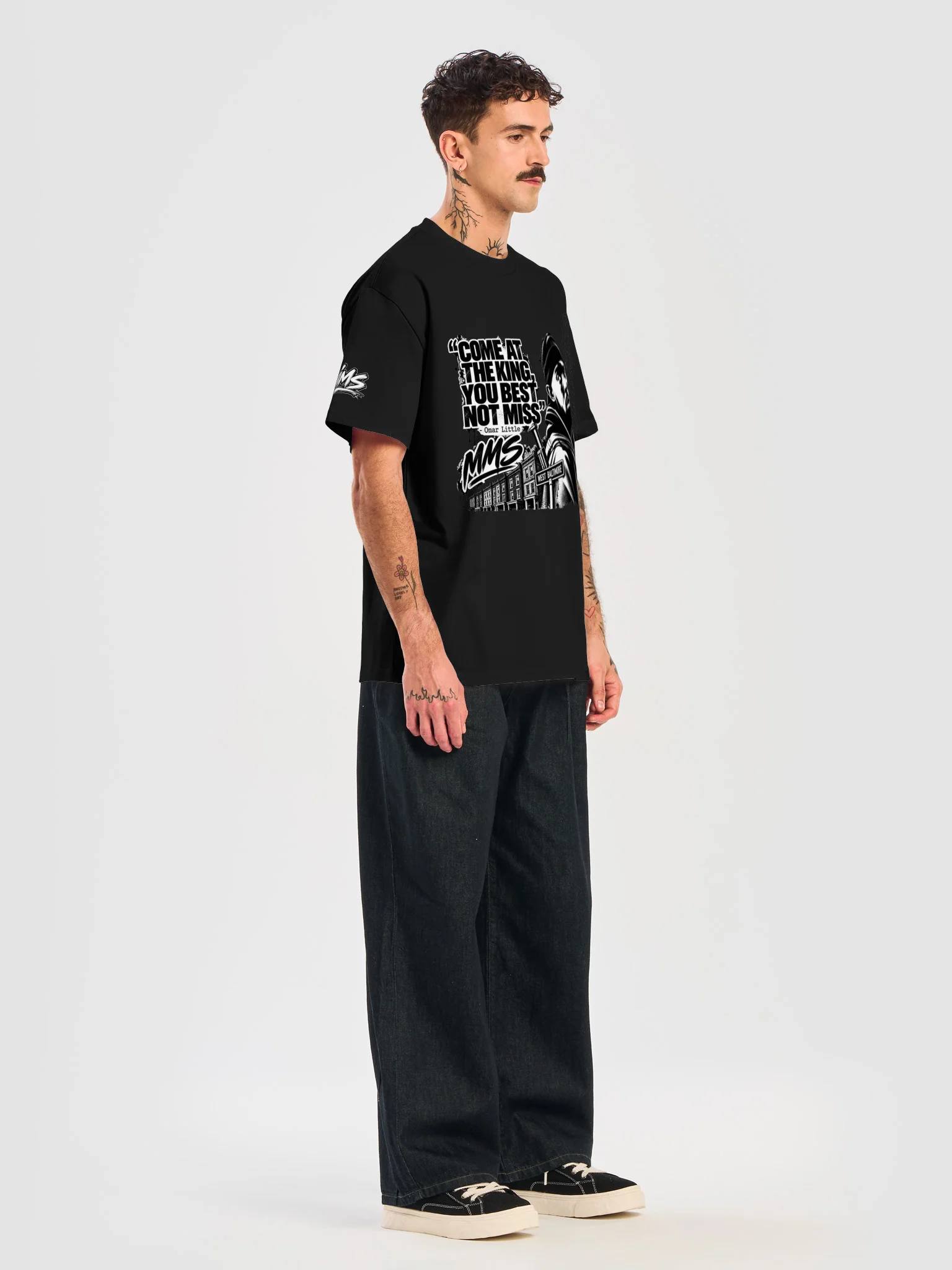 Omar Little Graphic Tee product image (26)