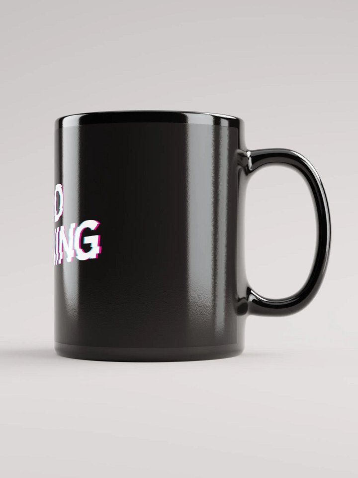 Good Morning Black Glossy Mug product image (2)