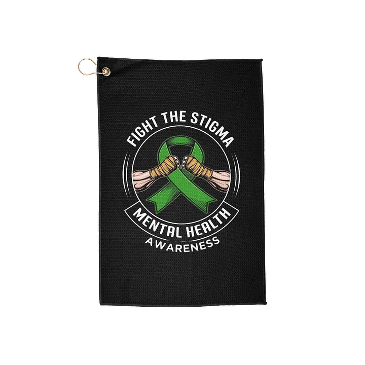 Fight The Stigma Golf Towel product image (1)