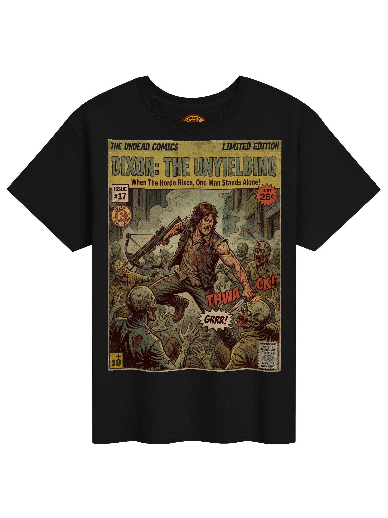 Dixon The Unyielding Comic Art T-Shirt product image (1)