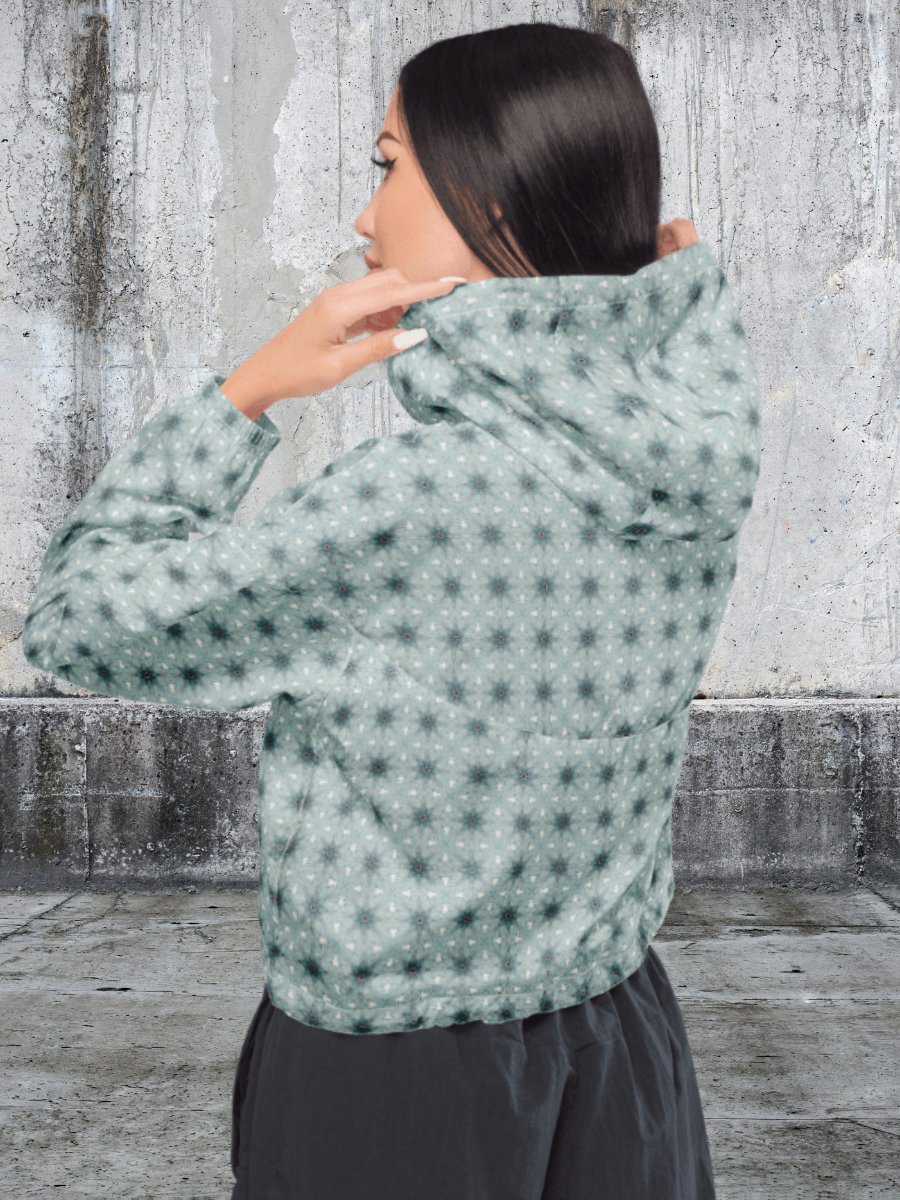 Geometric Pattern Women's Windbreaker Jacket product image (3)