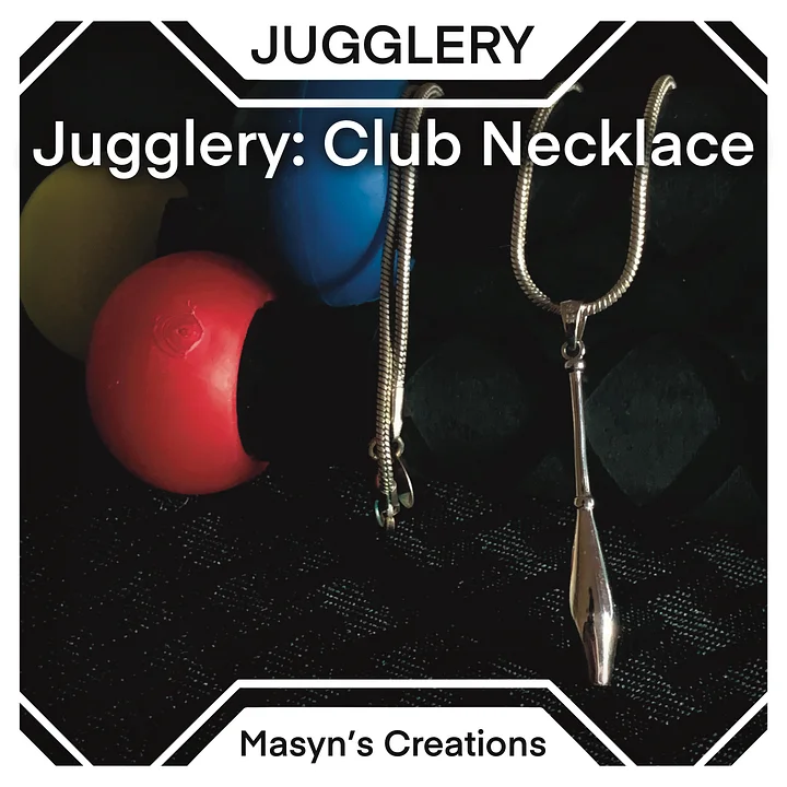 Jugglery: Juggling Club Necklace product image (1)